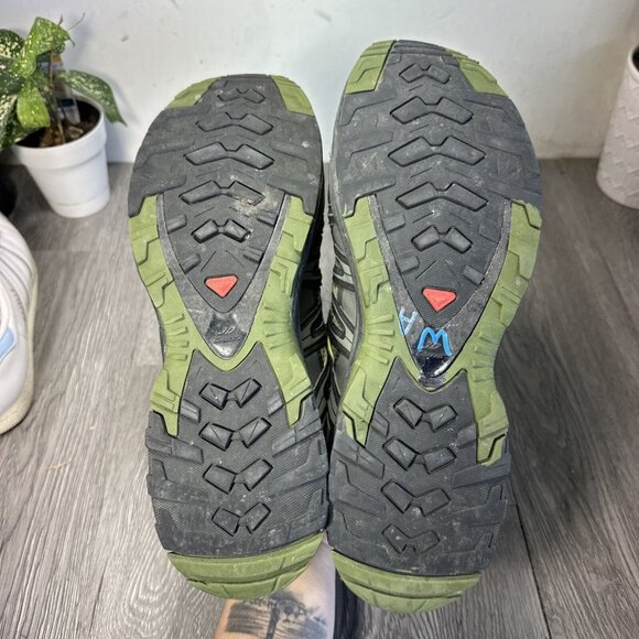 SALOMON XA Pro 3D V8 Green Trail Running Hiking 392519 Men’s Size 11.5